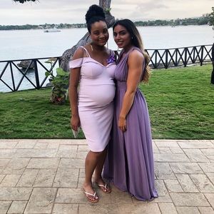 Lulus Purple Maxi Dress